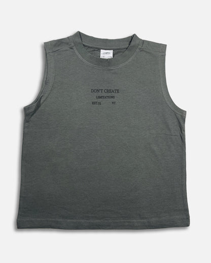 ZARRAA Branded Boy's Stone Grey Color BSO-07