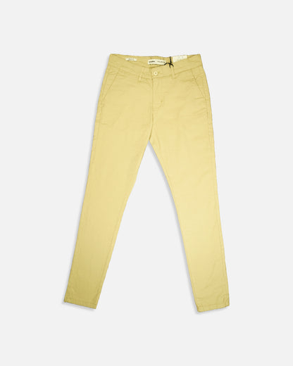 Bershk Branded Men's Slim Fit Chino Pant Light Brown Color MCP-25