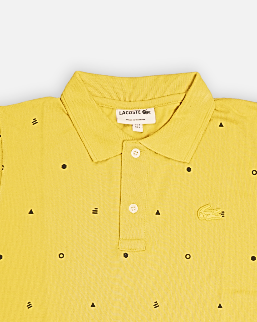 Lacostie Branded Polo T-shirt Mustard Color Mpt-45