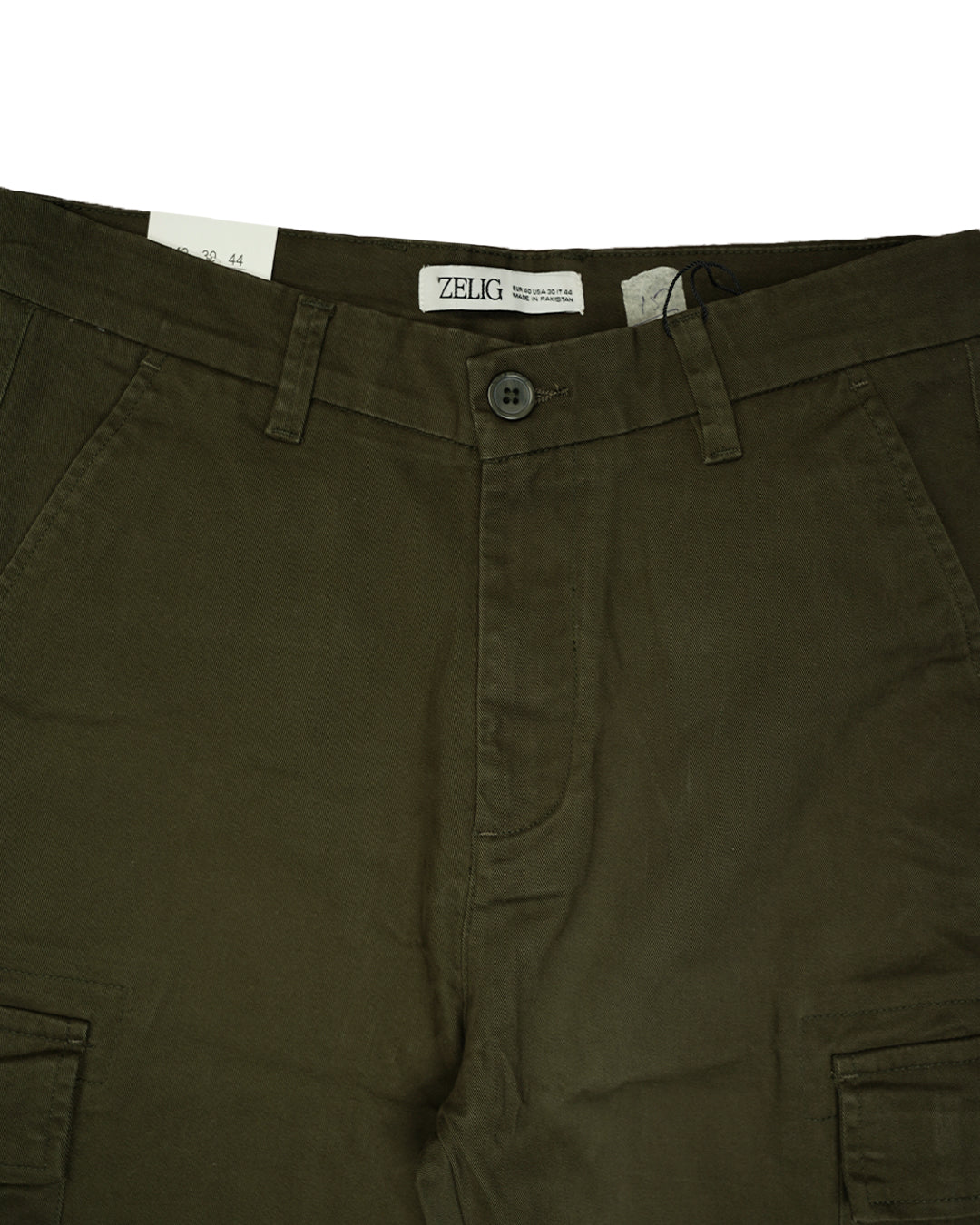 Zelig Branded Men's Joger Fit Cargo Green Color CFP-33