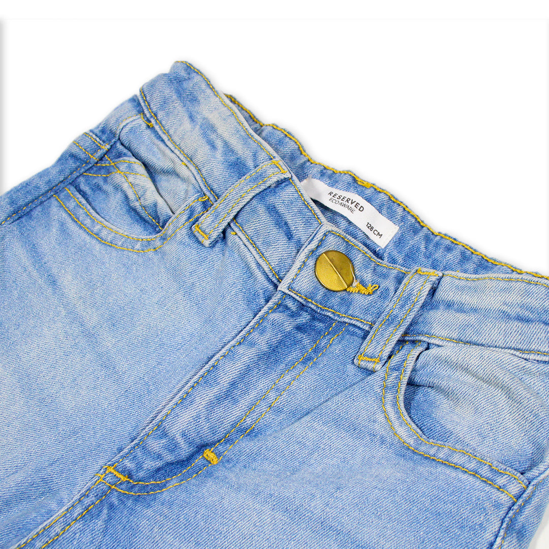 RESVD Girls Denim Blue Color Jeans Pant KDP-02