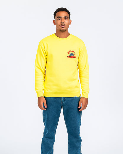 Men's Branded Yellow Sweatshirt MSWT-03