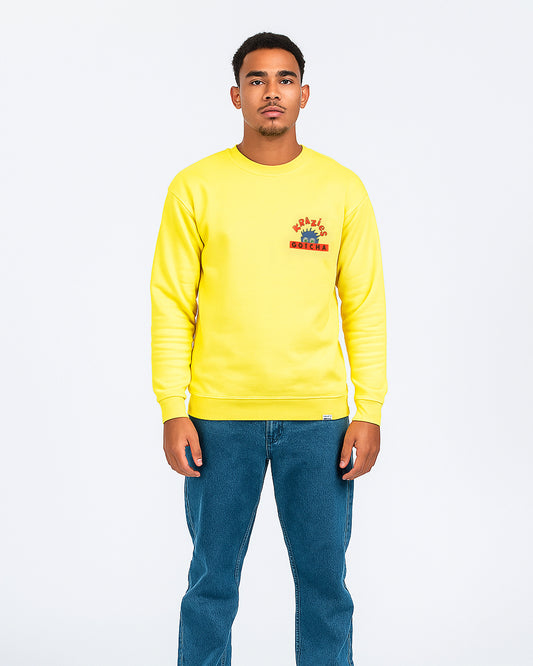 Men's Branded Yellow Sweatshirt MSWT-03