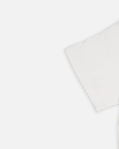 Misguidd Branded Women’s White Cotton T-Shirt Dress WT-03