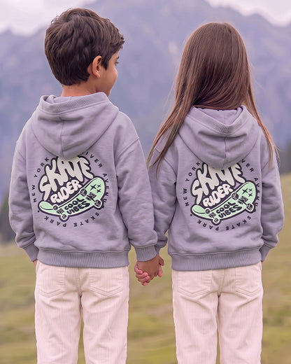 Branded Kids Skate Rider Graphic Fleece Hoodie SP-51