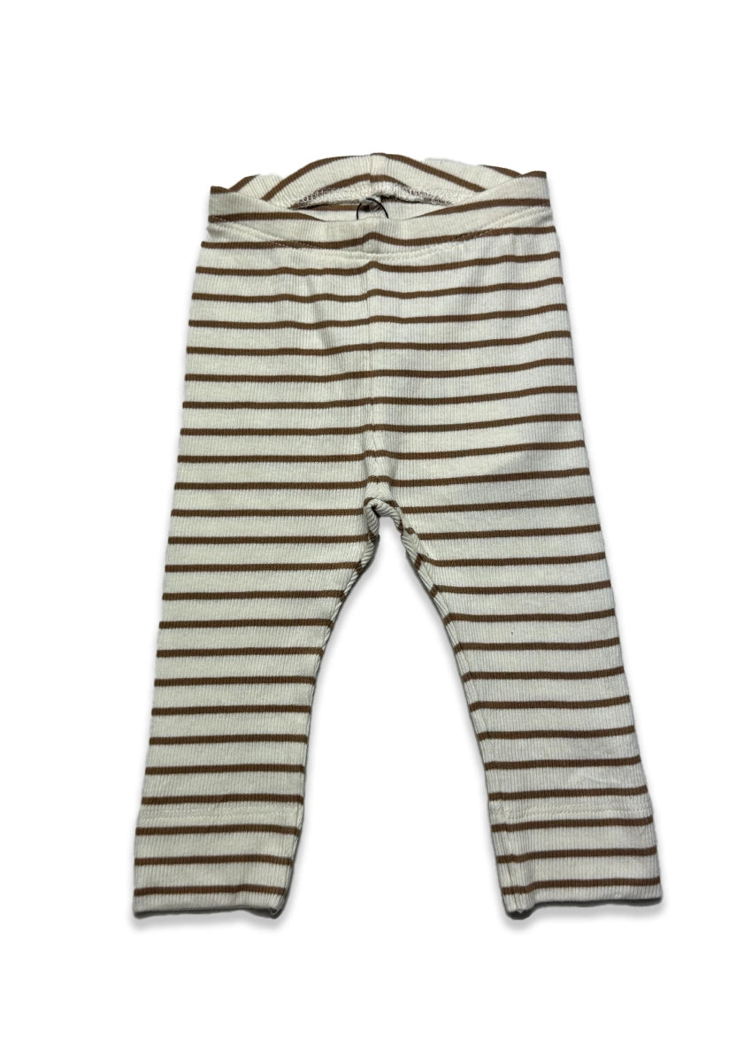 Branded Girl's Tides White Color with Brown stripes  GTD-03