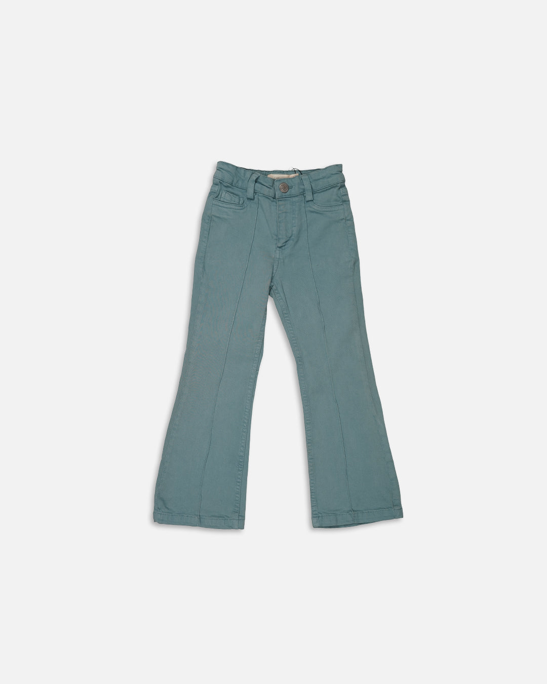 SFRA Girls’ Premium Denim Wide-Leg Jeans – Aqua Teal GJ-03