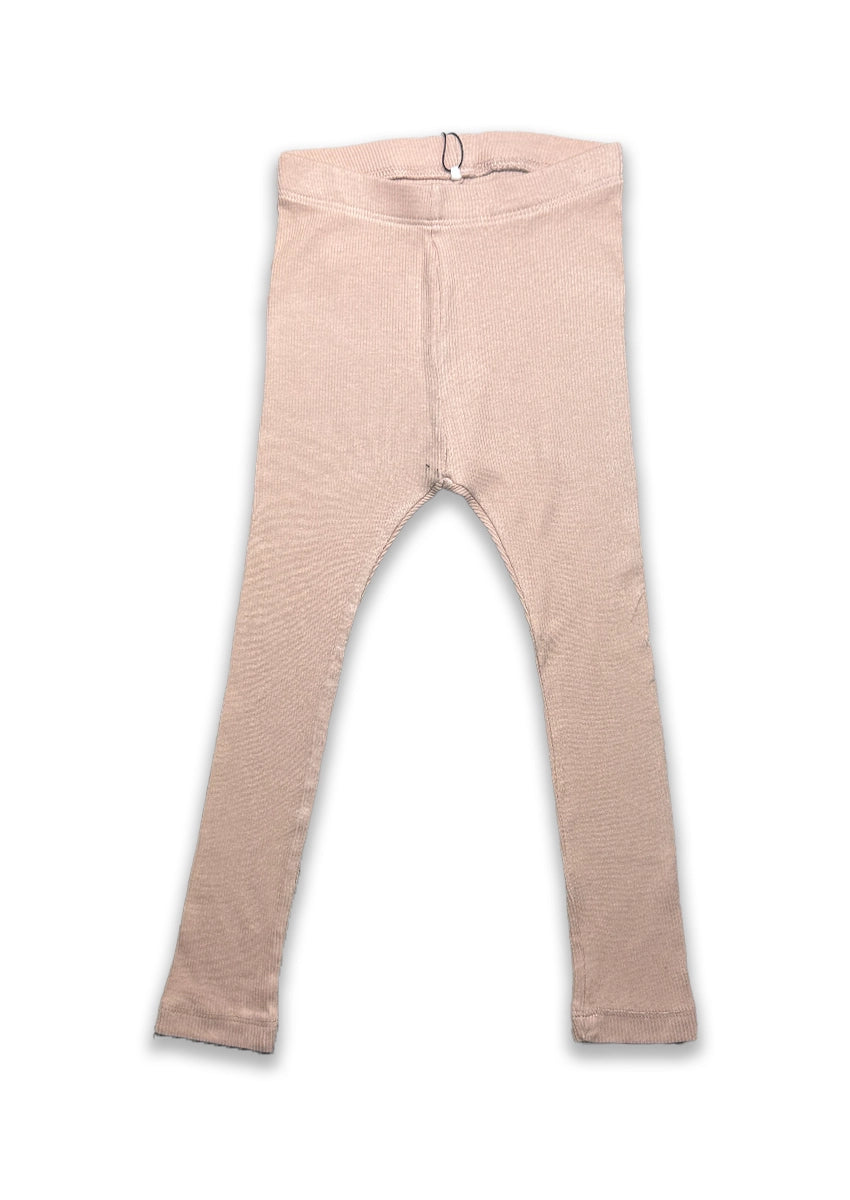 Branded Girl's Light Pink Ribbed Tights GTD-20