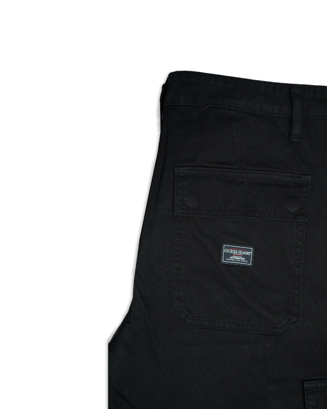 Guss Branded Men's Cargo Wild Leg Black Color CFP-32