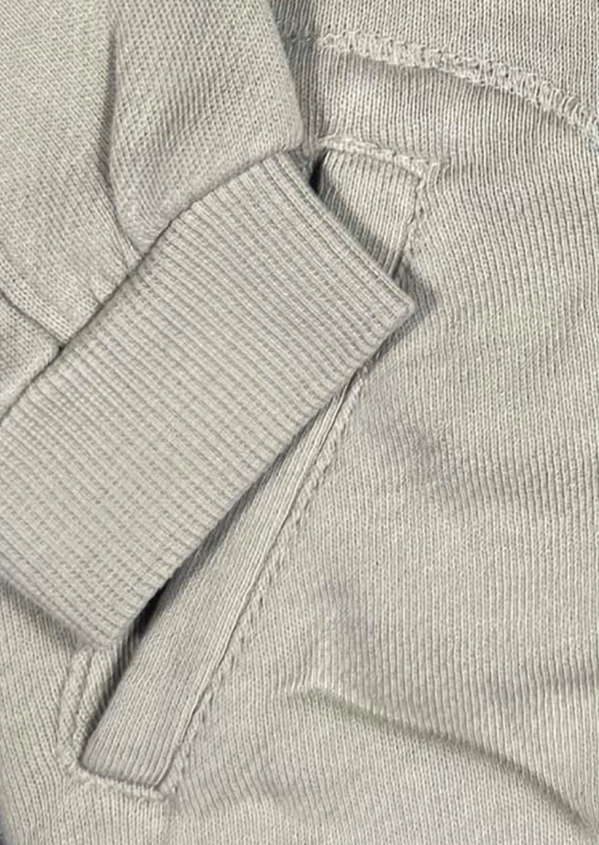 Branded Kid's Classic Beige Zip-Up Hoodie