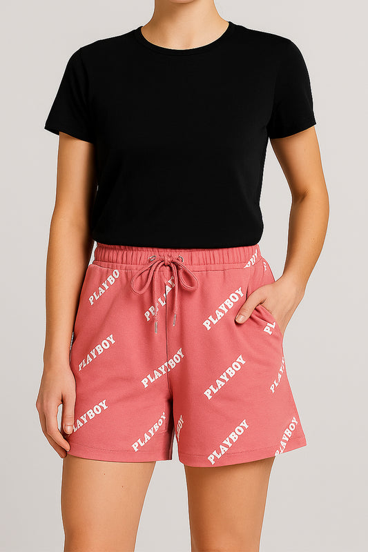 Misguidd Branded Women's Short Pink Color MWS-01