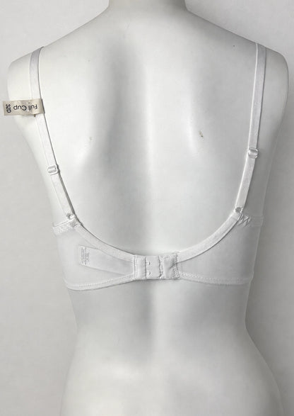 Classic White Lace Full Cup Bra WBS-10