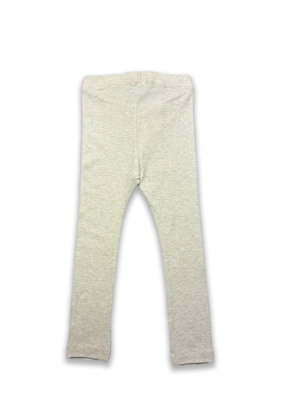 Branded Girl's Melange Grey Ribbed Tights GTD-22