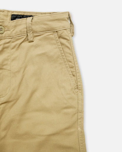 Leftees Branded Men's Slim Fit Chino Pant Camel Color MCP-04