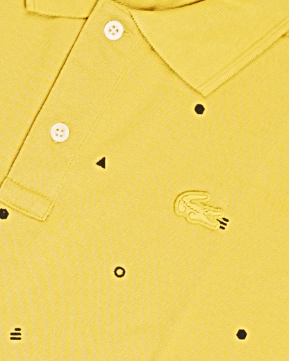 Lacostie Branded Polo T-shirt Mustard Color Mpt-45