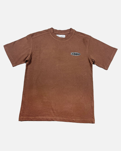 ZARRAA Branded  Boy's Camel Brown Color T-shirt BTS-16