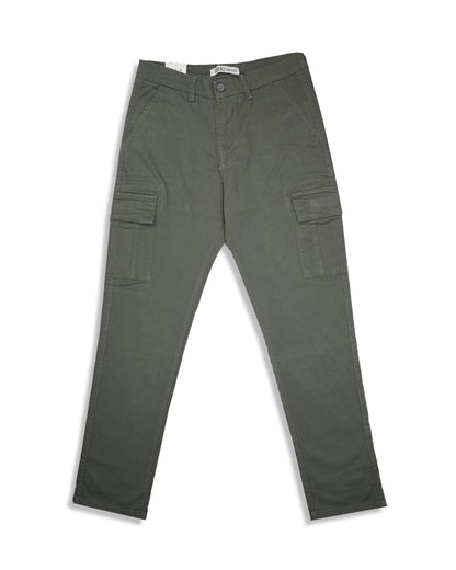 Zelig Branded Men's Joger Fit Cargo Stone Grey Color CFP-27