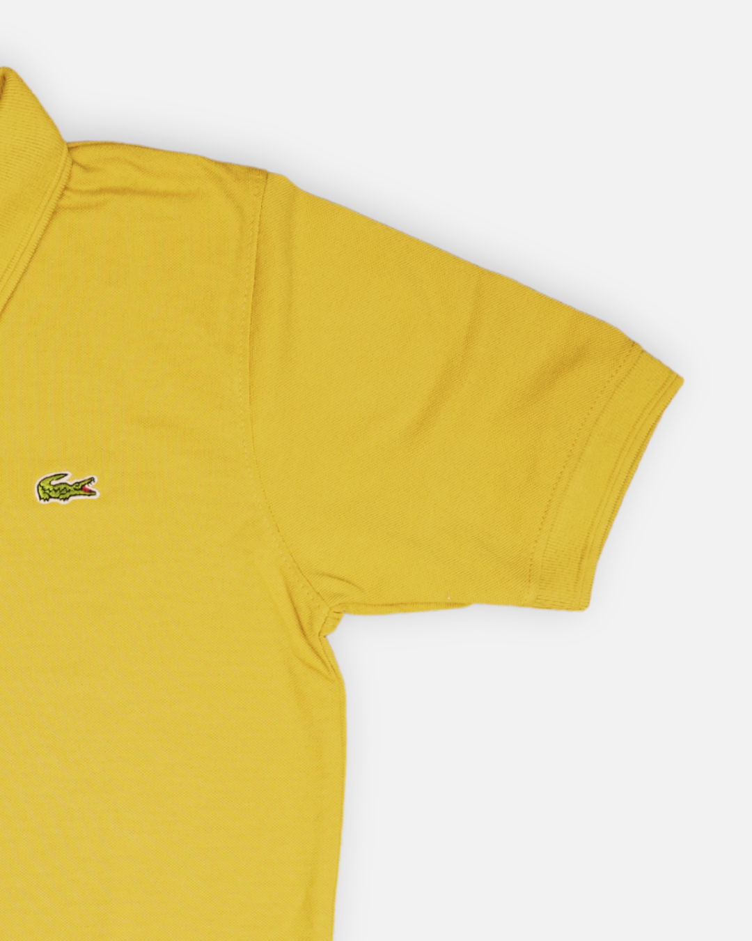 Lacostie Branded Polo T-shirt Mustard Color Mpt-42