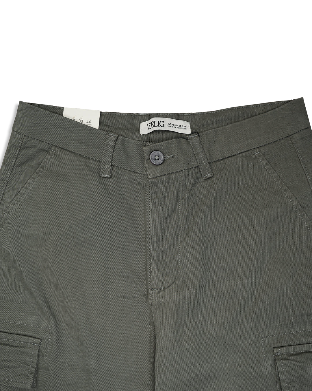 Zelig Branded Men's Joger Fit Cargo Stone Grey Color CFP-27
