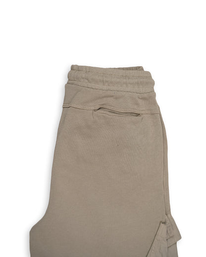 Kids’ Premium Beige Cargo Jogger Pants – Unisex