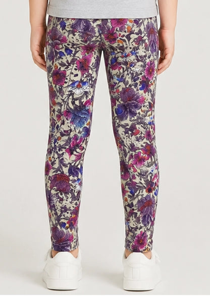 Branded Girl's Tides Floral Printed GTD-09