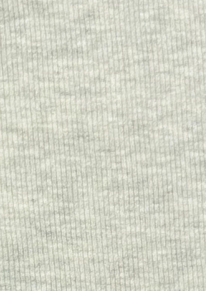 Branded Girl's Melange Grey Ribbed Tights GTD-22