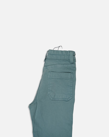 SFRA Girls’ Premium Denim Wide-Leg Jeans – Aqua Teal GJ-03