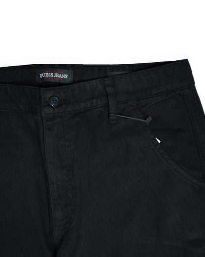 Guss Branded Men's Cargo Wild Leg Black Color CFP-32