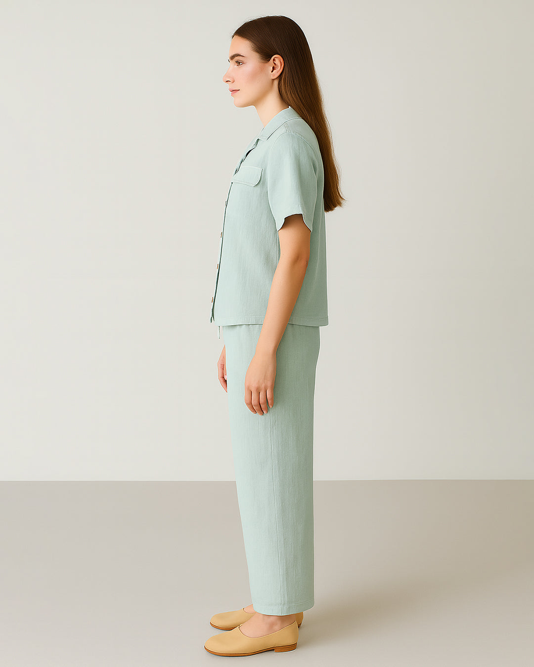 Spark Branded Women’s Premium Co-ord Set – Light Green WCS-26