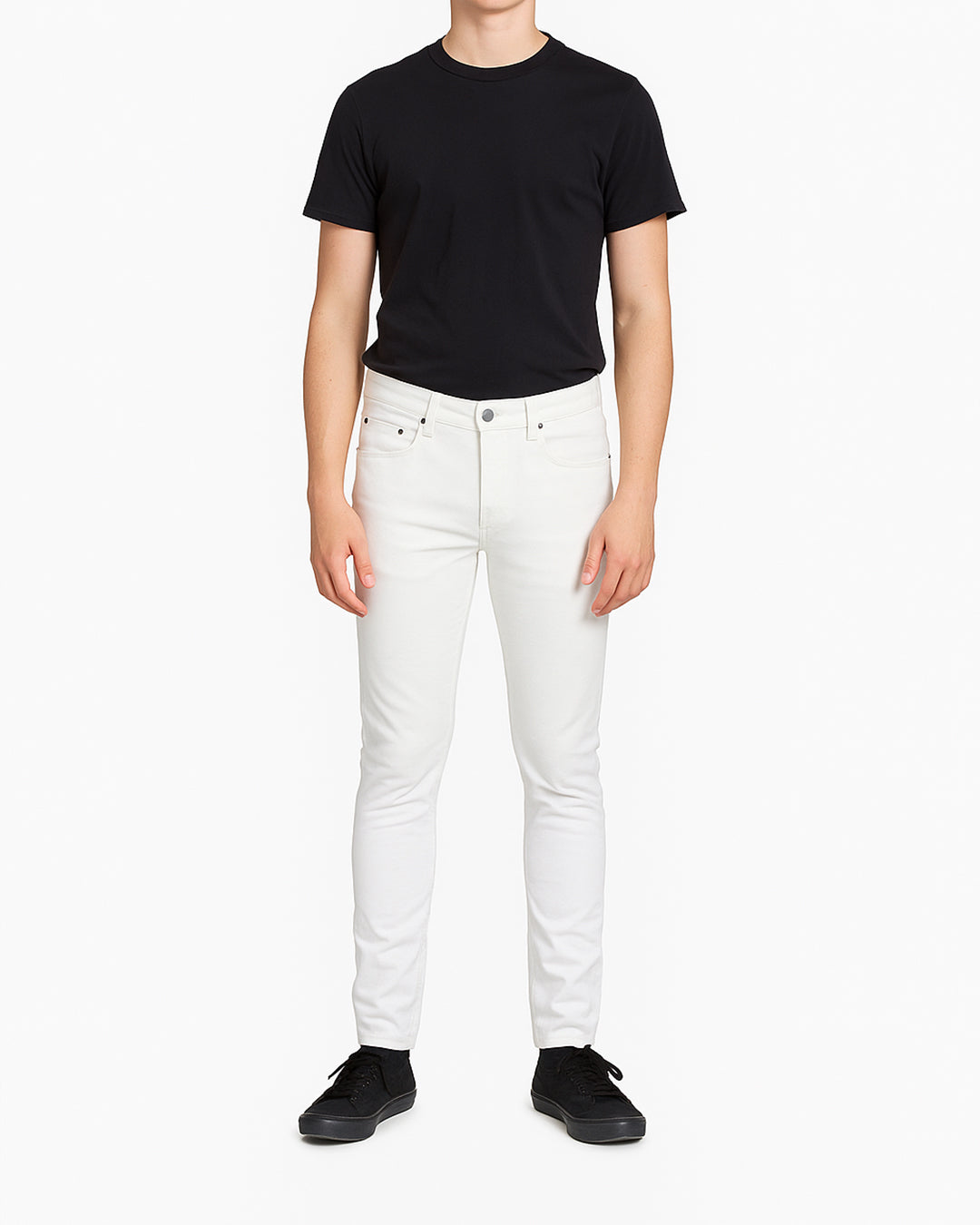Armand Thery Branded Men's White Color Jeans MJ-07