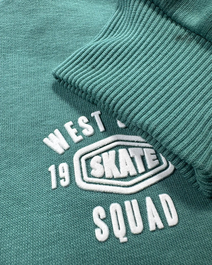 Branded Kids "West Coast Skate Squad" Green Hoodie Sp-14