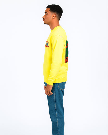 Men's Branded Yellow Sweatshirt MSWT-03