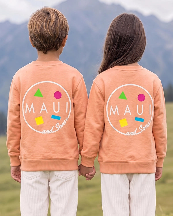 Branded Kids "Maui and Sons" Graphic Sweatshirt Sp-08