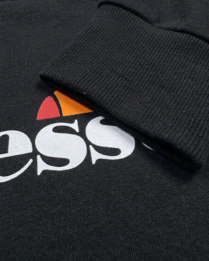 Branded Mens Black Crewneck Sweatshirt Sp-33