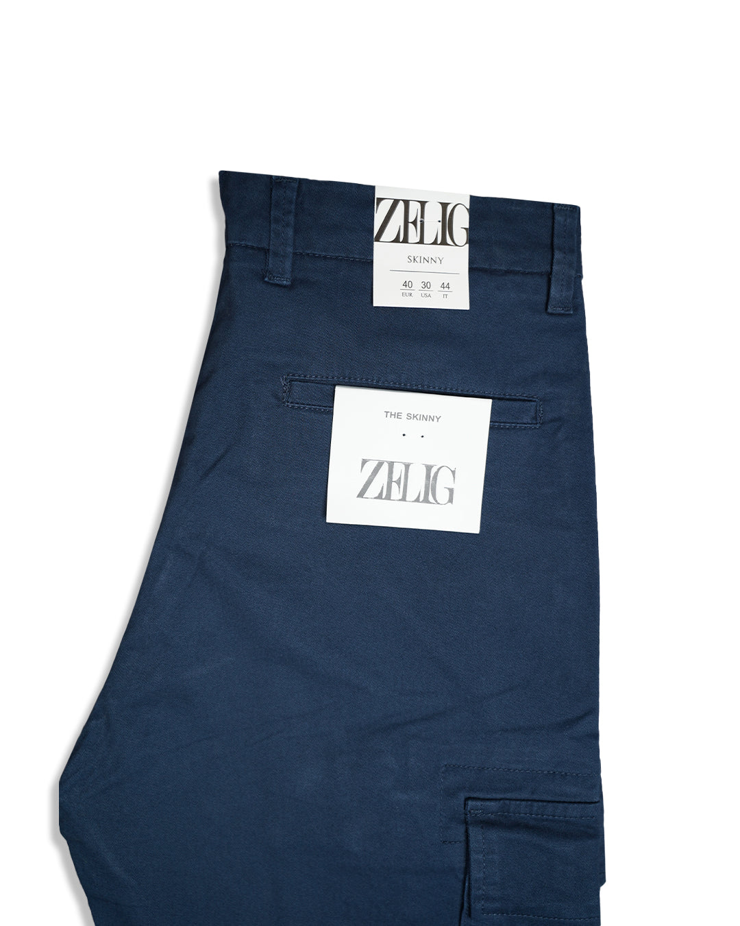 Zelig Branded Men's Joger Fit Cargo Navy Blue Color CFP-34