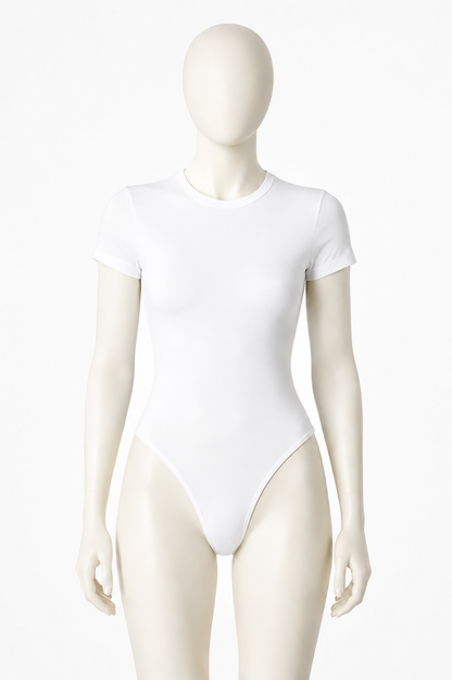 Misguidd Branded Women's Bodysuit Pack Of Two Black & White Color