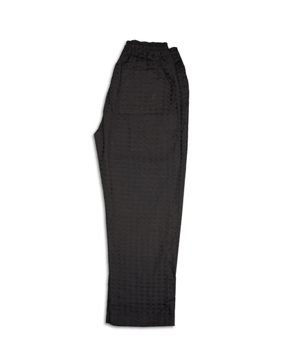 Pegadoor Branded Men's Textured Co-ord Set Black Color MCDS-08