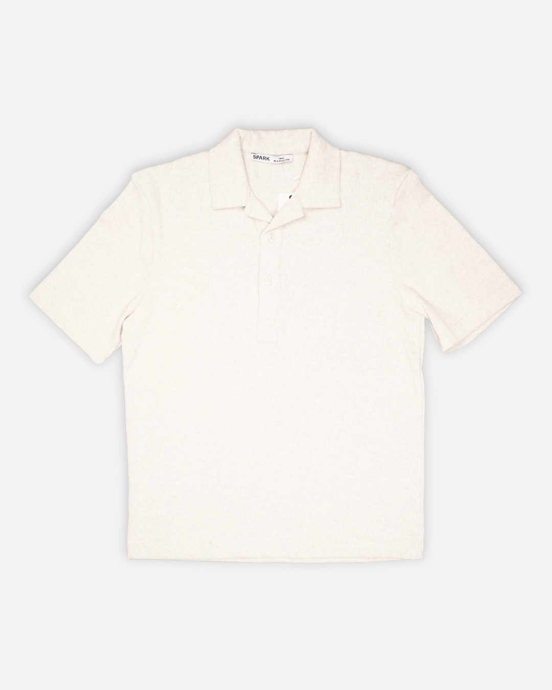 Spark Branded Polo T-shirt Off White Color Mpt-67