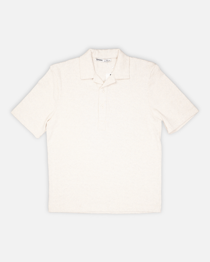 Spark Branded Polo T-shirt Off White Color Mpt-67