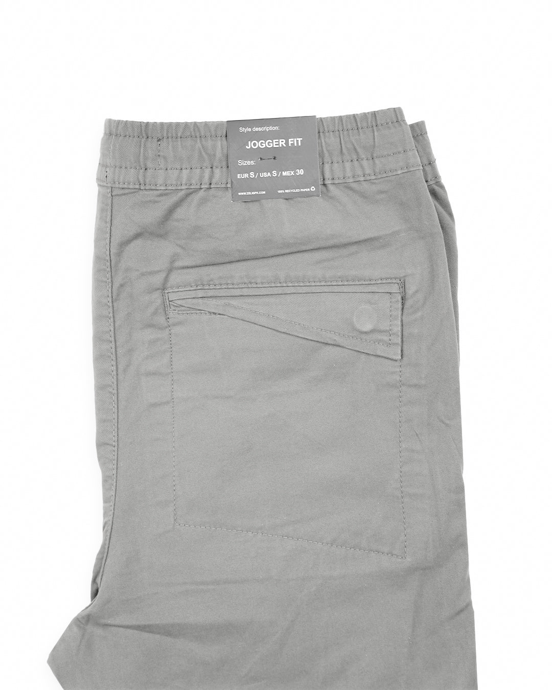 Zelig Branded Men’s Essential Jogger Pants –  Light grey CFP-49