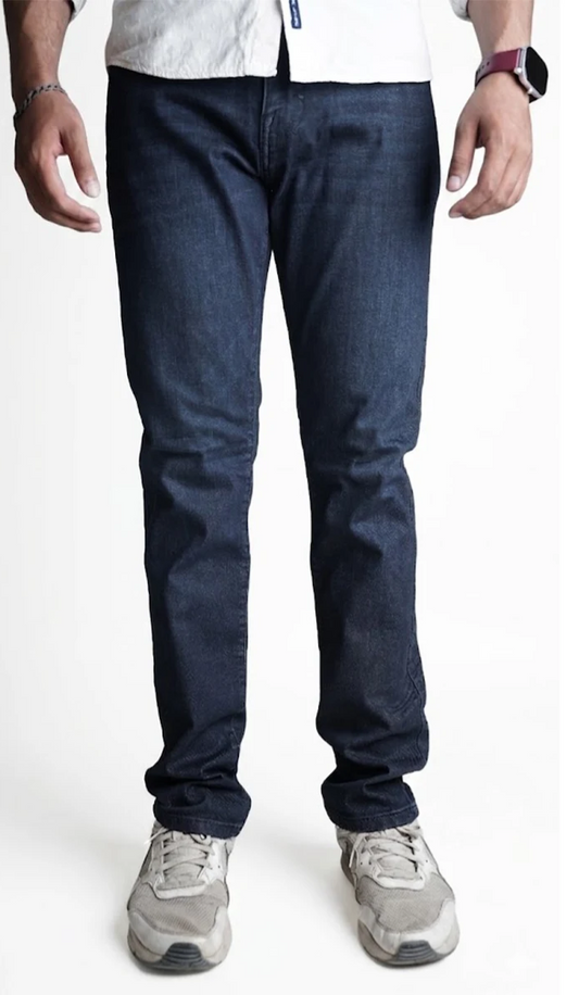 Guss Branded Men's Navy Blue Color Jeans MJ-03