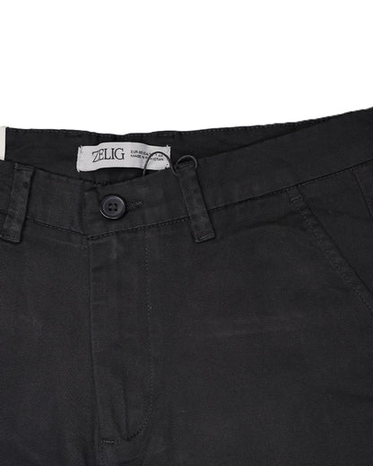 Zelig Branded Men's Joger Fit Cargo Black Color CFP-35