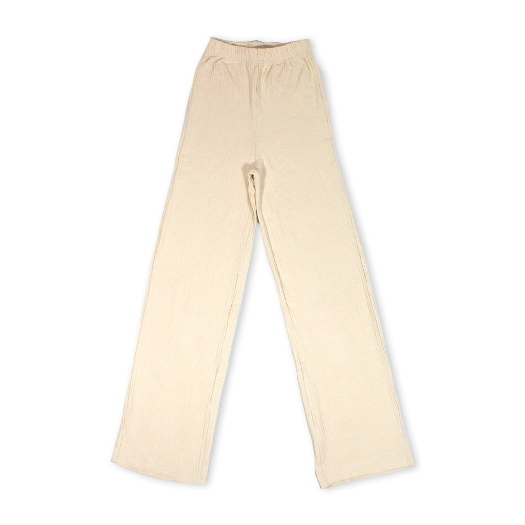 MSSD Women's T-shirt & Trouser Suit Cream Color MNWS-01