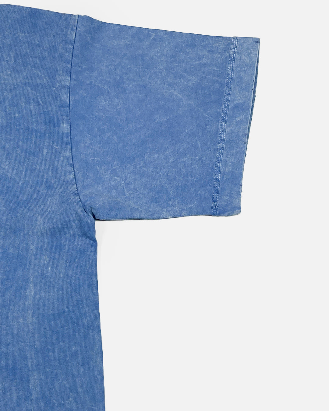 Host Lamson Branded Drop Soluder T-shirt Blue Color Mt-06