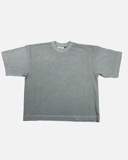 Host Lamson Branded Drop Soluder T-shirt Grey Color Mt-04