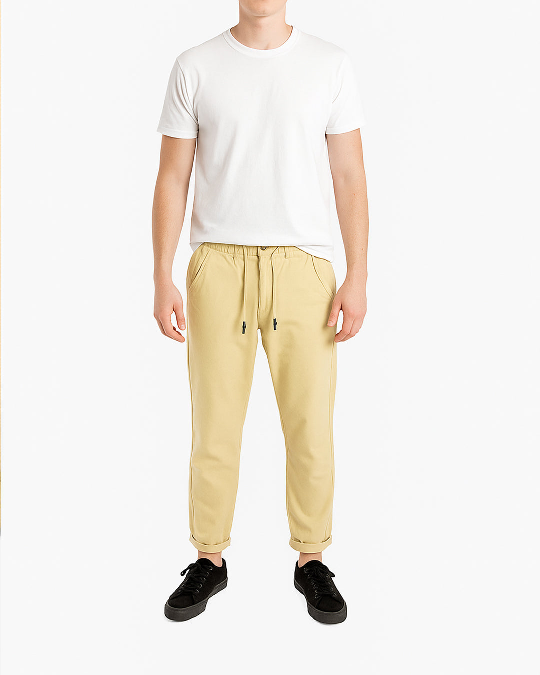 Teddy Smth Branded Men's Beige Color Jeans MJ-05