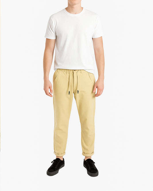 Teddy Smth Branded Men's Beige Color Jeans MJ-05