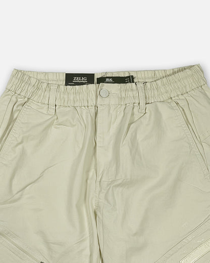 Zelig Branded Cargo Men's Off White Color CFP-17