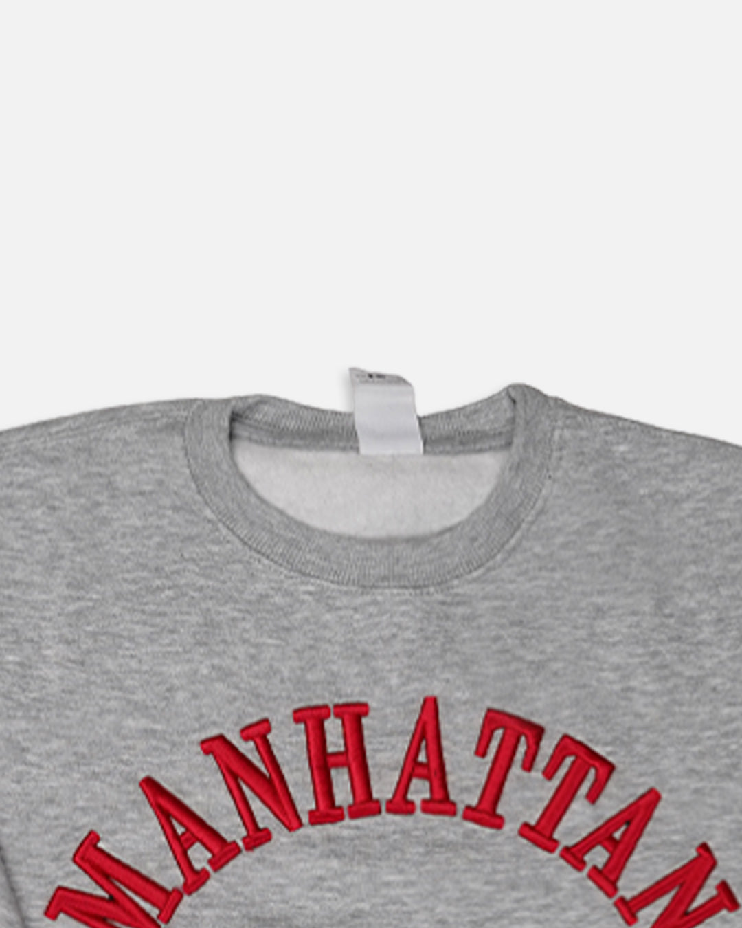 ZARRAA Premium Manhattan NYC Kids’ Embroidered Sweatshirt – Grey Branded  KSWT-05