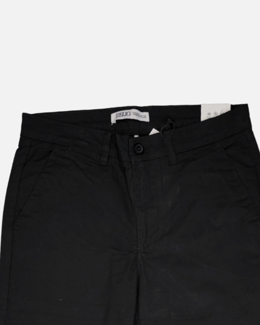 Zelig Branded Men's Slim Fit Chino Pant Black Color MCP-23